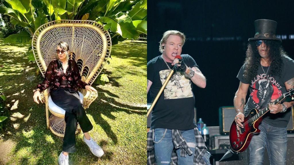 Andrea Echeverri y Guns N' Roses
