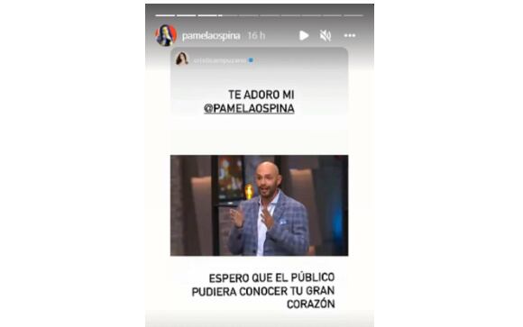 Historia de Instagram de Cristina Campuzano