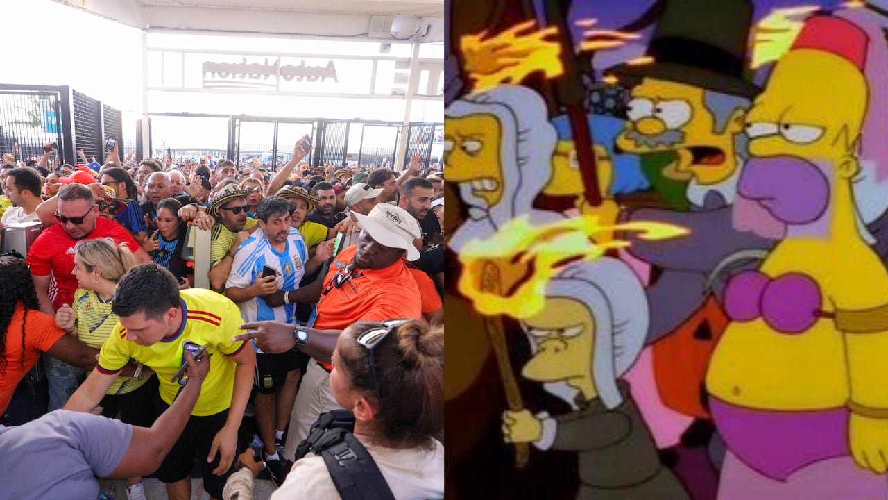 Las redes no perdonaron caos en final de la Copa América.