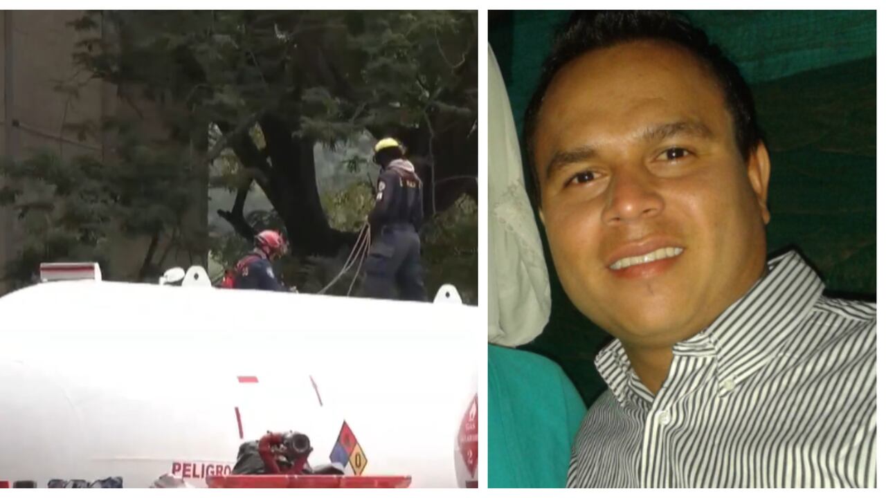 Nelson Lascarro Mora, de 34 años, murió junto a su sobrino Carlos Daniel al intentar salvar a un trabajador tras la explosión en un camión cisterna en Girón, Santander.