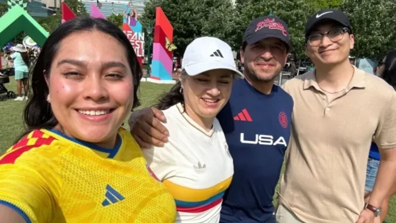 Familia colombiana detenida por el ICE.