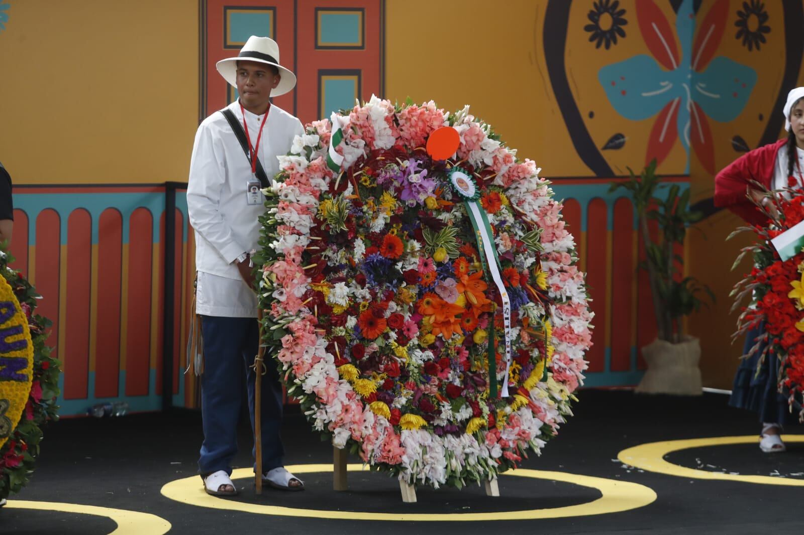 Desfile de silleteros. Categoría junior.