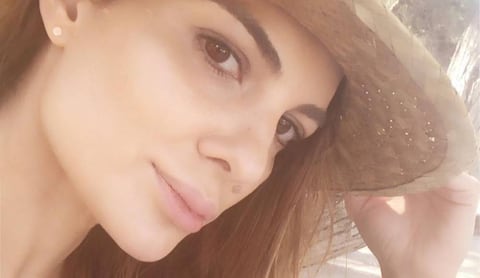 La modelo revivió una etapa de su vida.