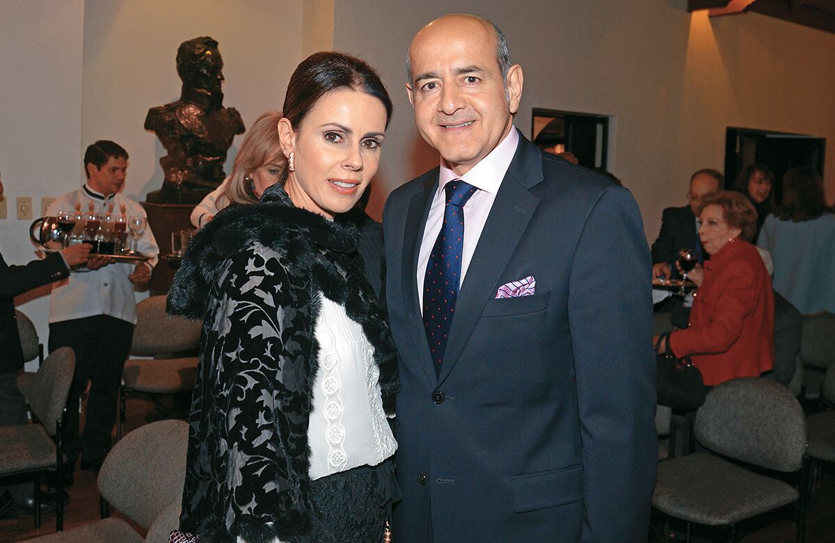 Patricia Tascón y Munir Falah.