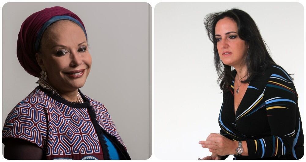 Piedad Córdoba y María Fernanda Cabal.