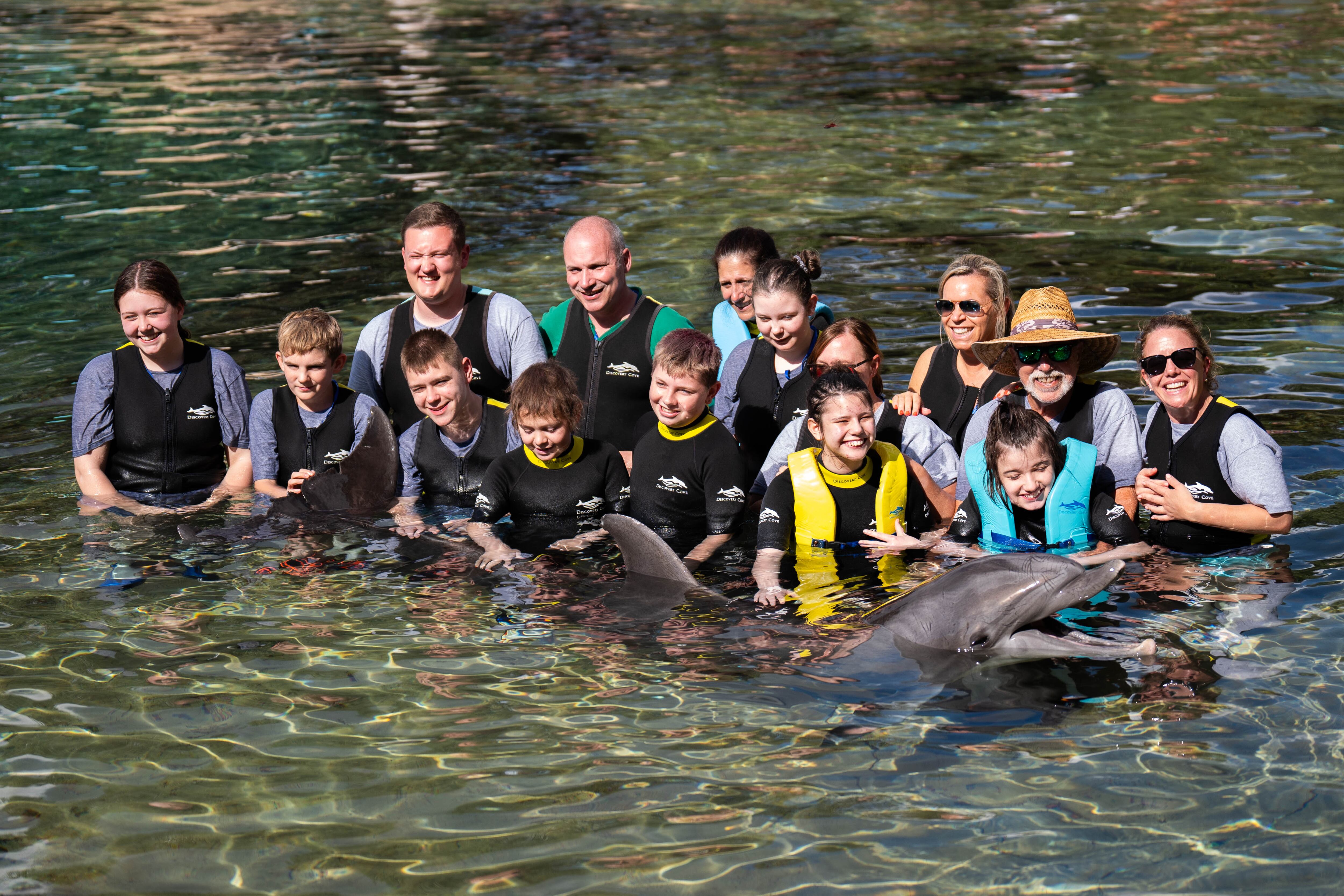 Discovery Cove, un parque inclinado al turismo de lujo que combinó parque acuático y zoo.