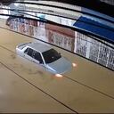 El agua alcanzó varios metros de altura.