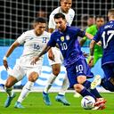 De la mano de Messi, Argentina derrotó 3 a 0 a Honduras en partido amistoso. (Photo by CHANDAN KHANNA / AFP)