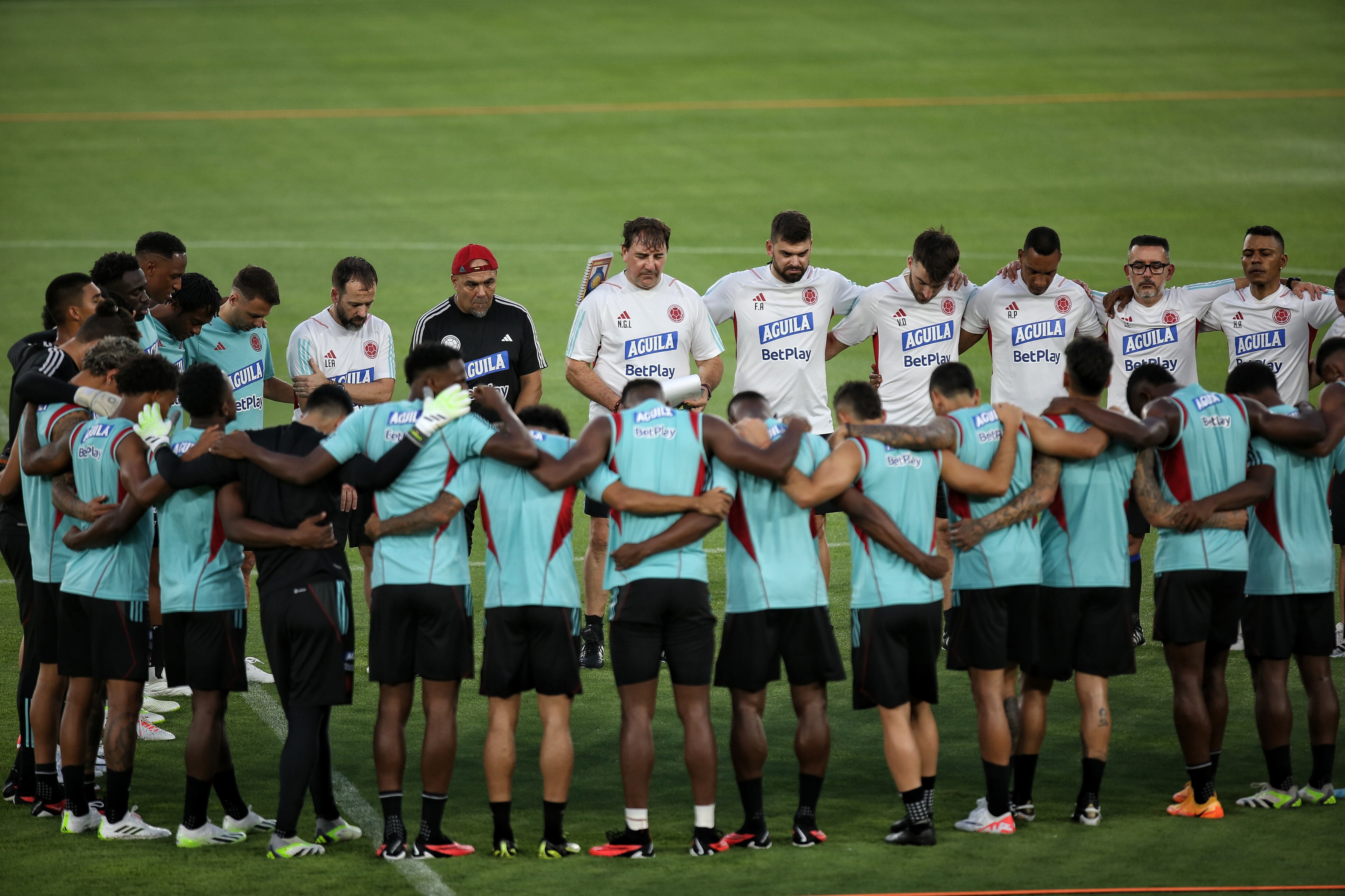 Selección Colombia, entrenamiento rueda prensa