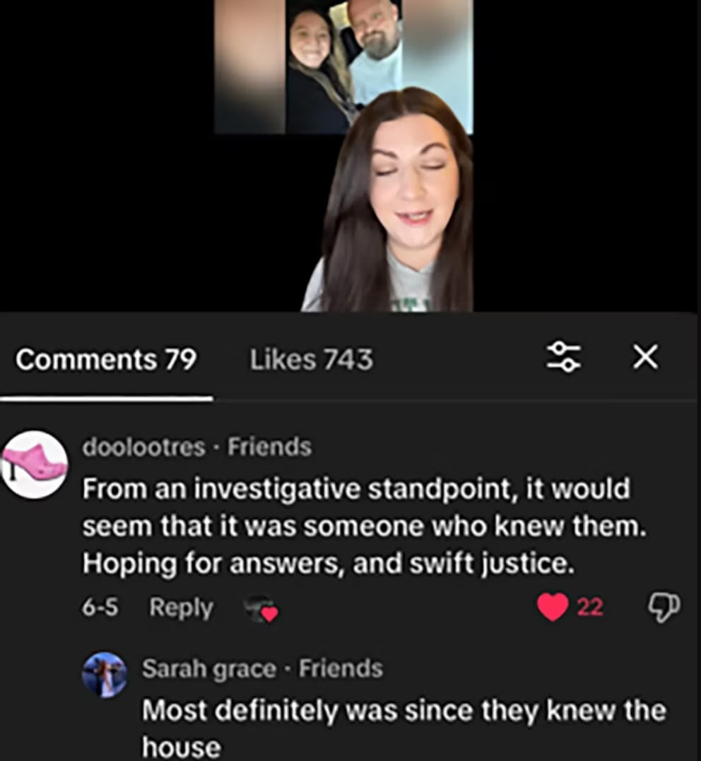 Sarah Grace Patrick, presunta homicida