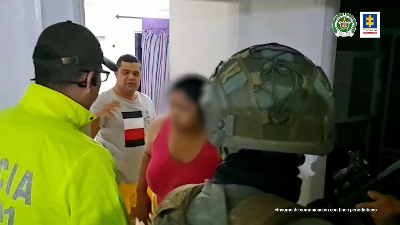 Hasta las viviendas de los narcos fueron las autoridades a detenerlos.