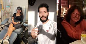 Ericka Olaya, Ronny V y Claudia Rodríguez