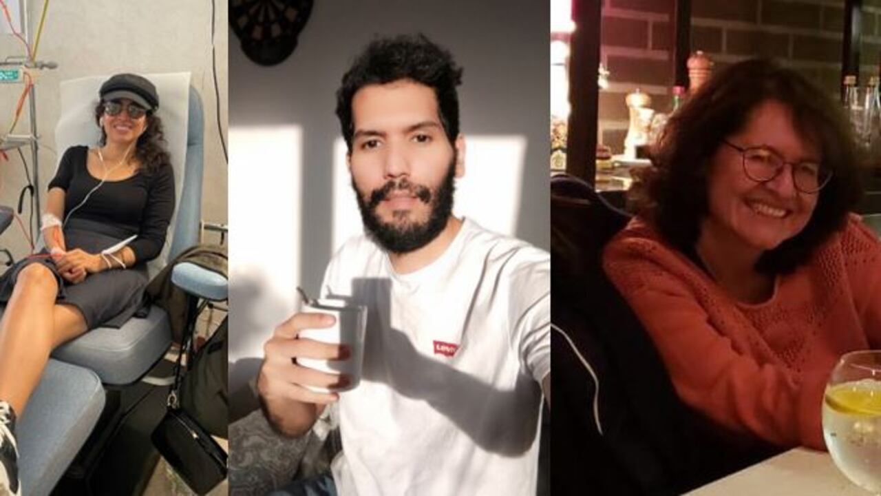 Ericka Olaya, Ronny V y Claudia Rodríguez