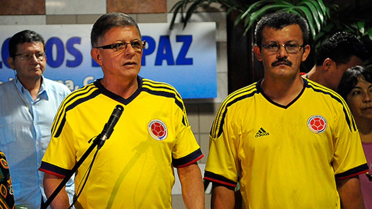 El miembro del equipo negociador de las Fuerzas Armadas Revolucionarias de Colombia (FARC) Rodrigo Granda.