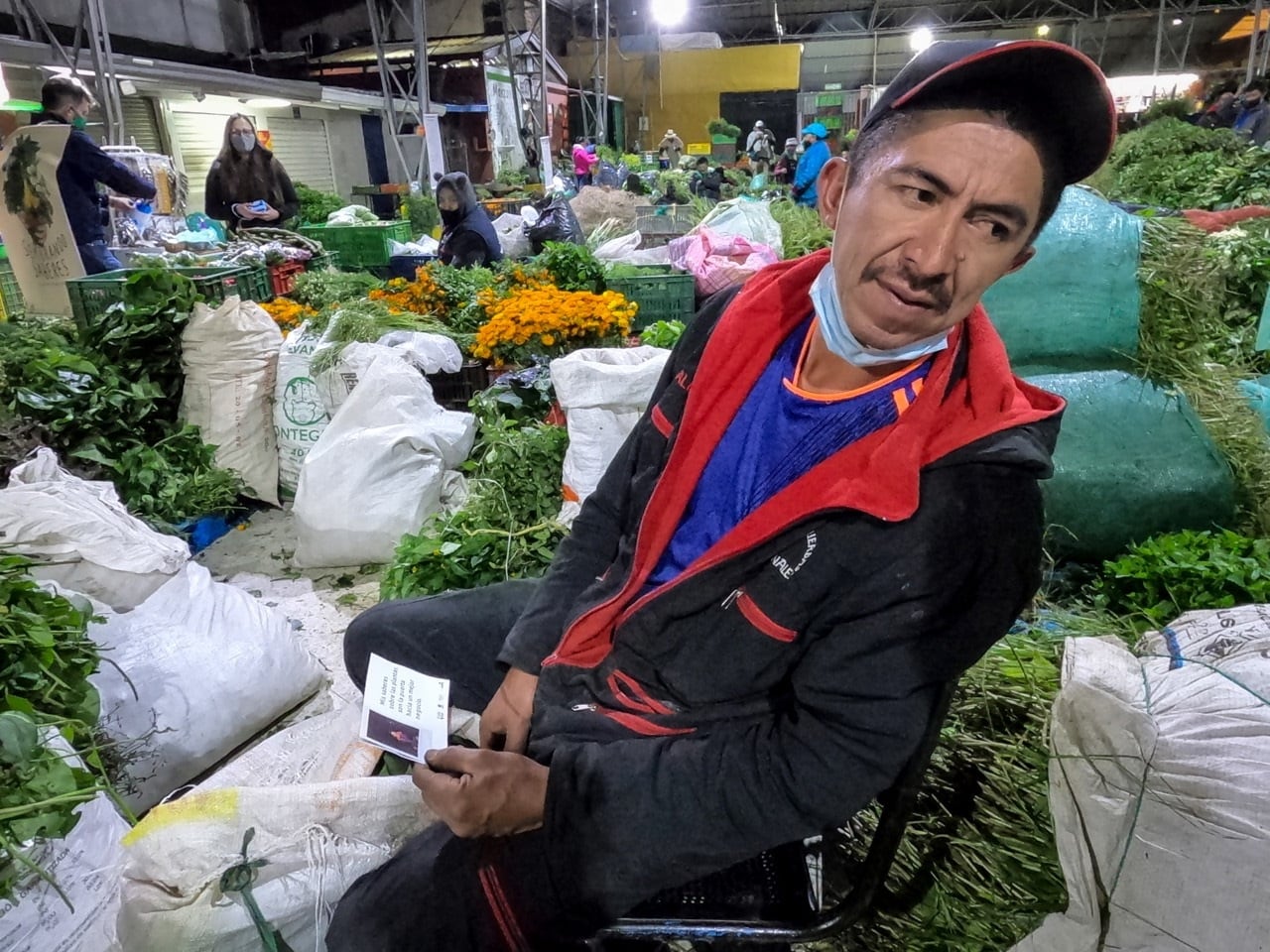 Plaza de Mercado Samper Mendoza en Bogotá