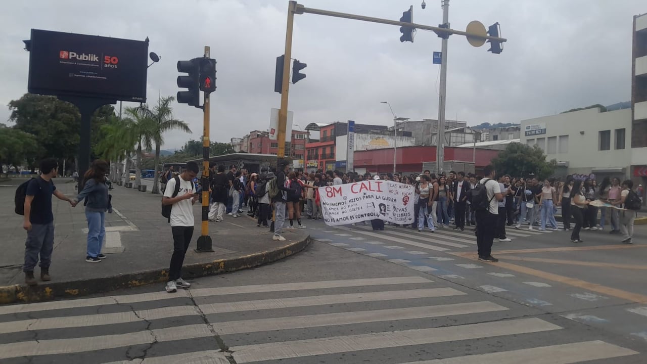 Manifestaciones en Cali.