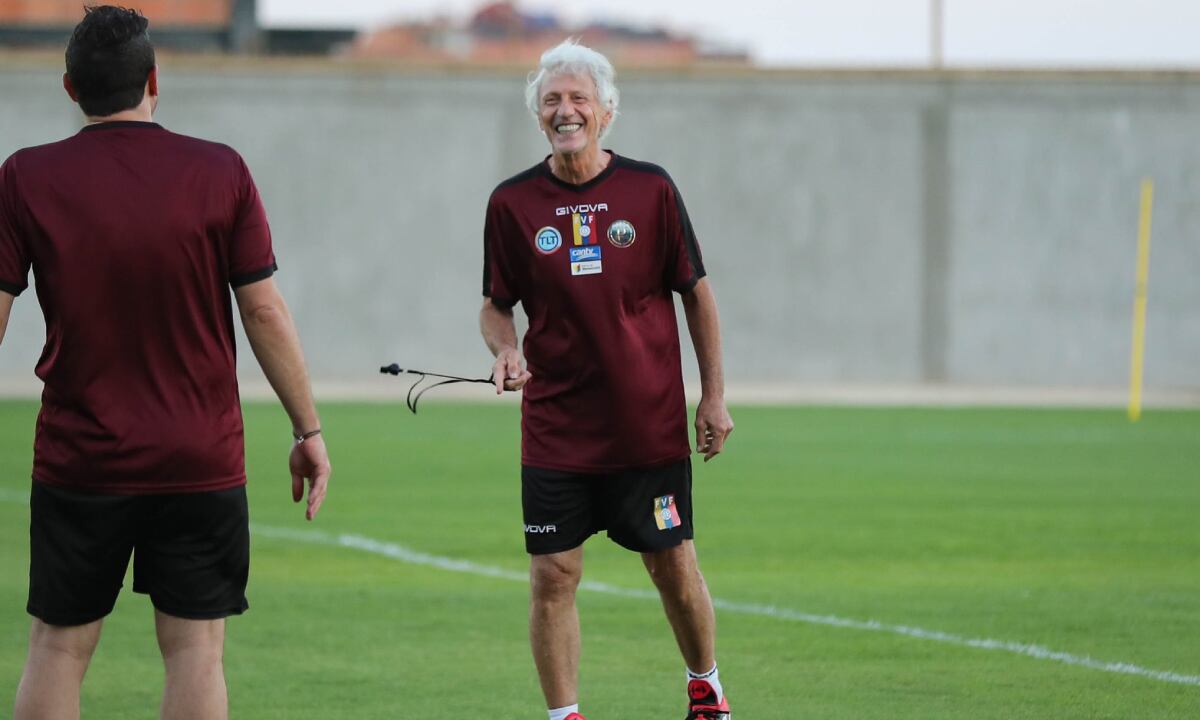 José Pékerman, técnico de Venezuela. Foto: Selección Venezuela