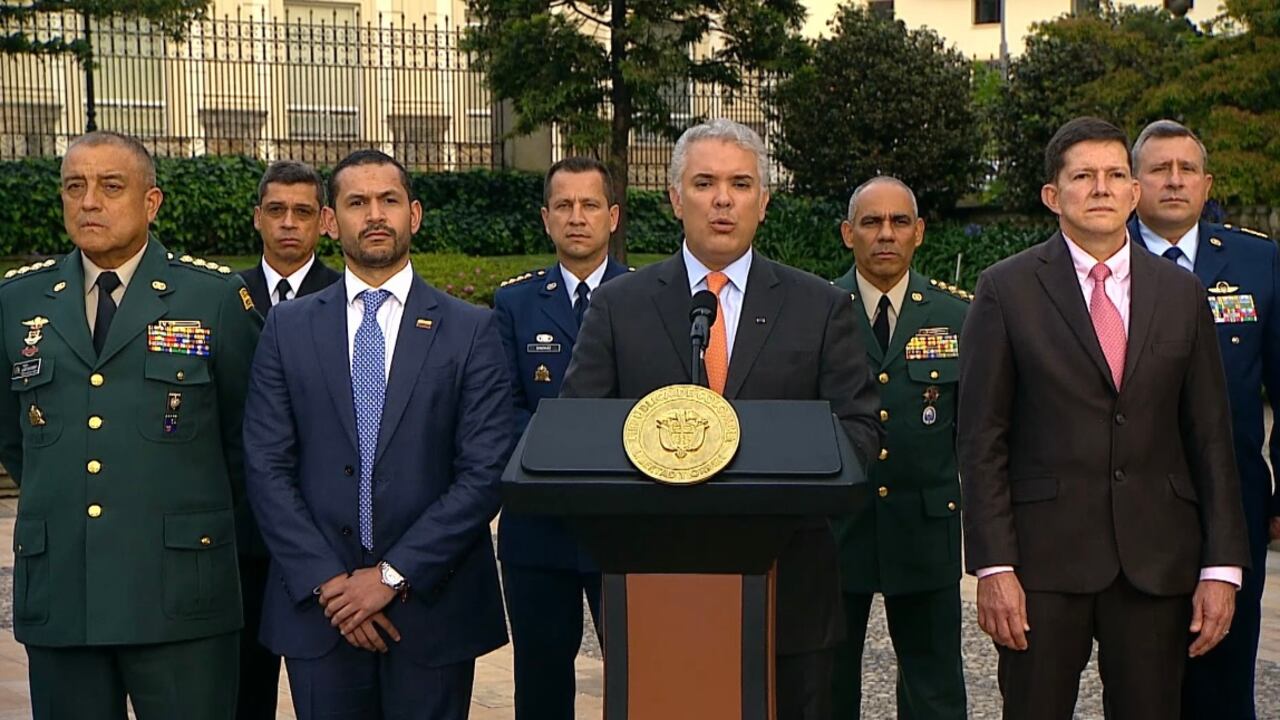 Presidente Iván Duque reaccionó a la extradición de alias Otoniel a Estados Unidos.
