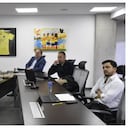 Jaime Yarza (Tournaments Director), Marina San Miguel (Youth Tournaments) y Marely Flores (Senior Womens Tournaments Manager), delegados Fifa