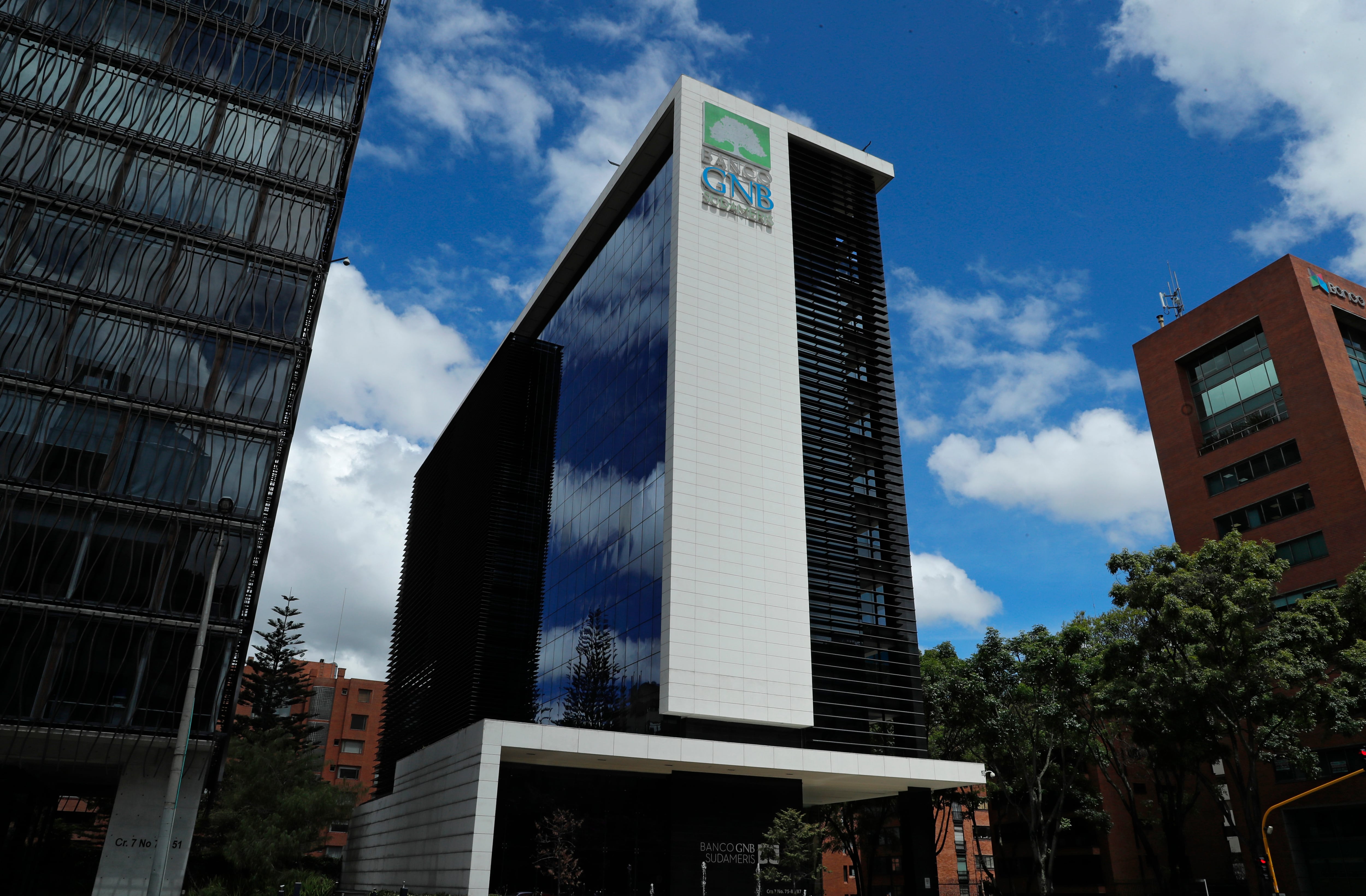 Banco GNB Sudameris edificio
Bogota octubre 9 del 2020