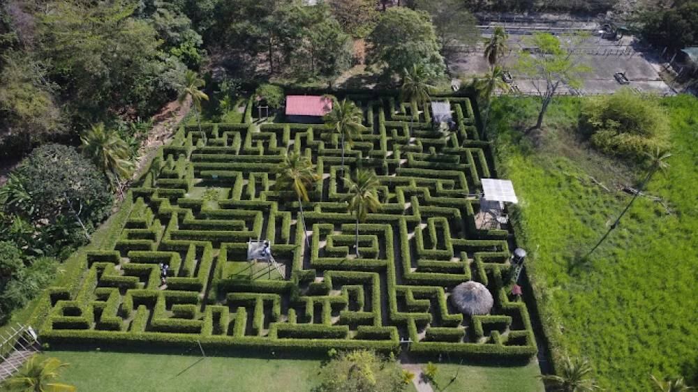 Laberinto en las faldas de la Sierra Nevada de Santa Marta, construido en honor a Gabriel García Márquez.