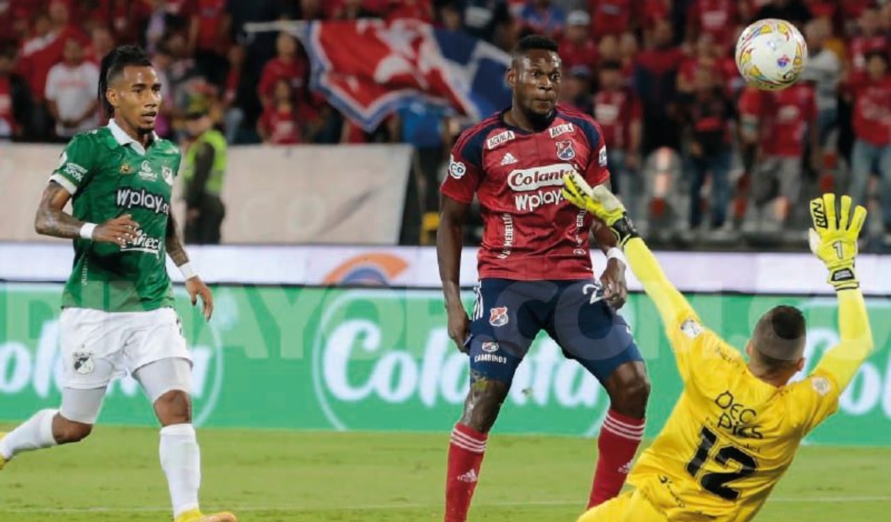 El atacante aportó doblete en la victoria del DIM.