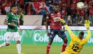 El atacante aportó doblete en la victoria del DIM.