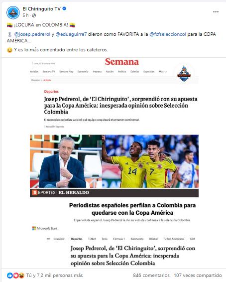 'El Chiringuito' reaccionó a la nota de SEMANA.