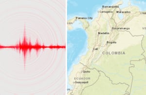 El movimiento fue registrado a las 11:19 de la mañana, según el reporte del SGC.