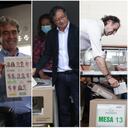 En orden: Sergio Fajardo, Gustavo Petro, Federico Gutiérrez y Rodolfo Hernández.