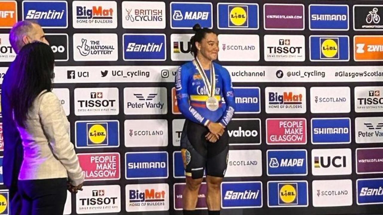 Martha Bayona en el Mundial de Glasgow.