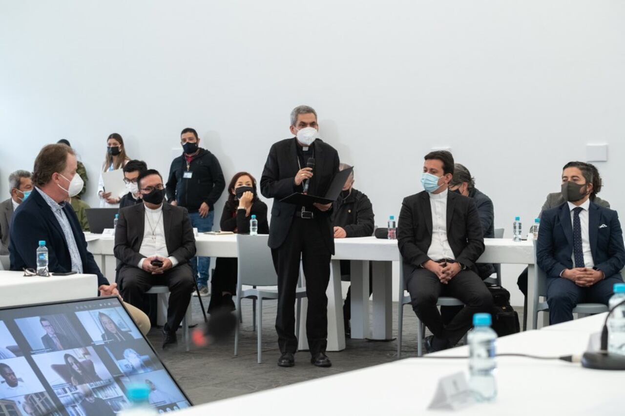 Sectores religiosos respaldaron la institucionalidad en encuentro con Iván Duque