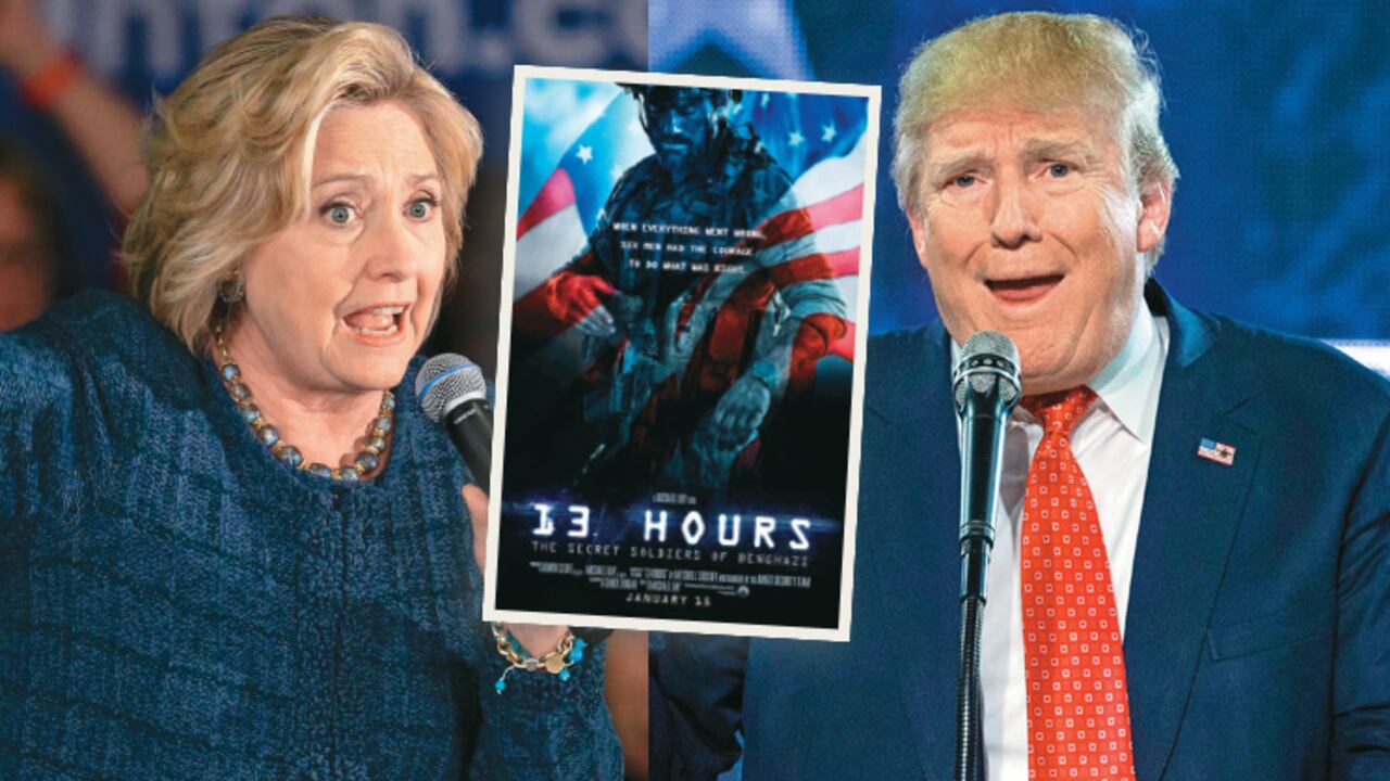 Donald Trump alquiló en lowa una sala de cine para proyectar gratis la película. Aunque en esta no se menciona a Hillary Clinton, la cinta retoma la tesis según la cual ella se desentendió del asunto.