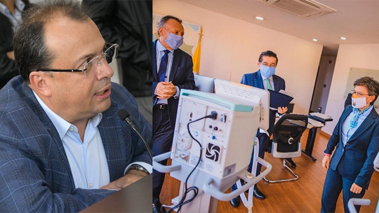 El concejal del Partido de la U, Rubén Torrado, dio a conocer una auditoria de la Contraloría de Bogotá en la que se habla de presuntos sobrecostos en la compra de ventiladores hospitalarios por parte del Distrito.