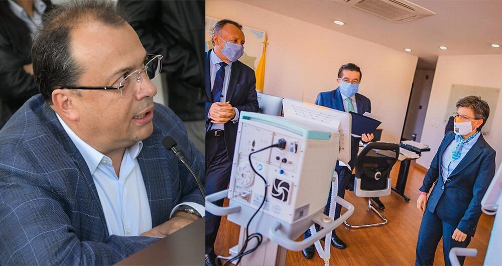 El concejal del Partido de la U, Rubén Torrado, dio a conocer una auditoria de la Contraloría de Bogotá en la que se habla de presuntos sobrecostos en la compra de ventiladores hospitalarios por parte del Distrito.