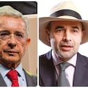 Álvaro Uribe, Andrés Guerra y Enrique Gómez.