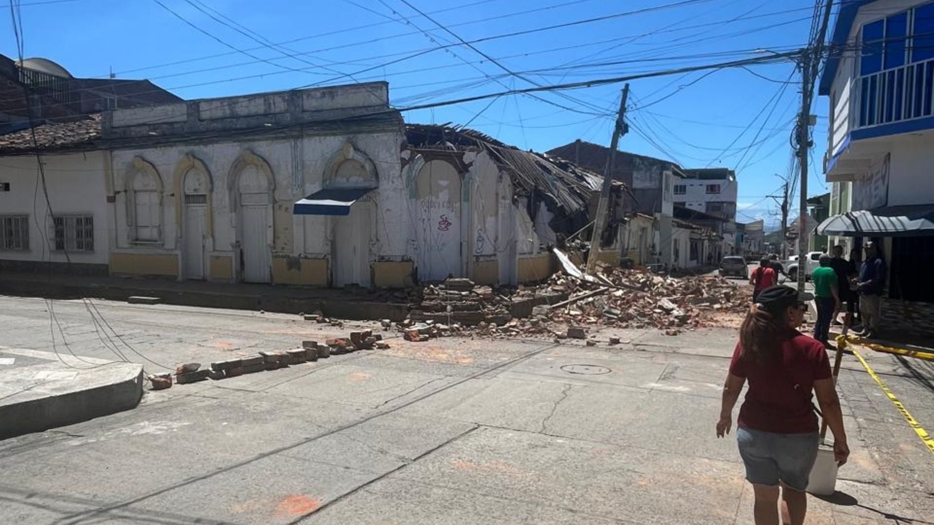 Terremoto en Colombia, municipio de la Unión