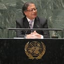 Gustavo Petro en la Asamblea General de la ONU. FOTO: Cortesía Presidencia