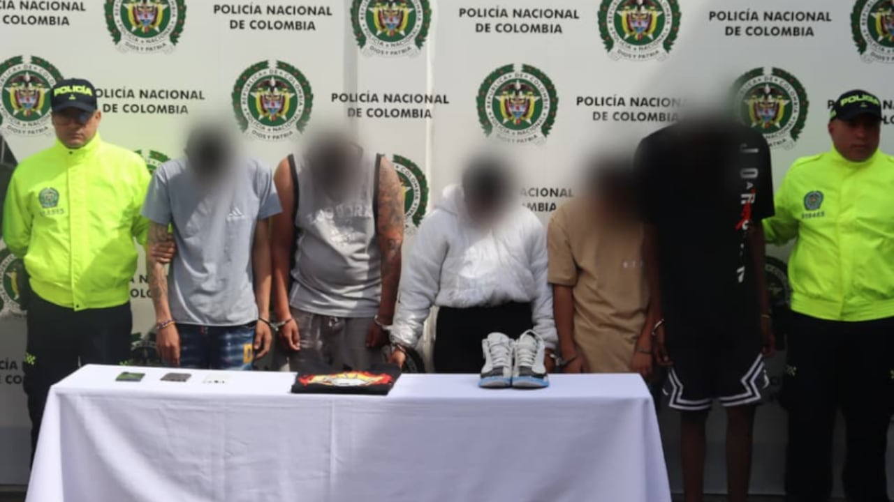 Los presuntos asesinos de María Camila Potosí que fueron capturados.