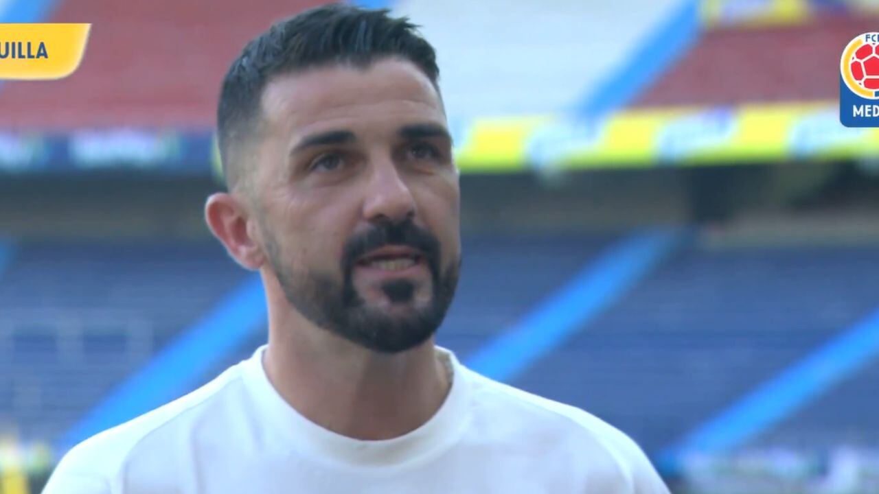 Palabras de David Villa.