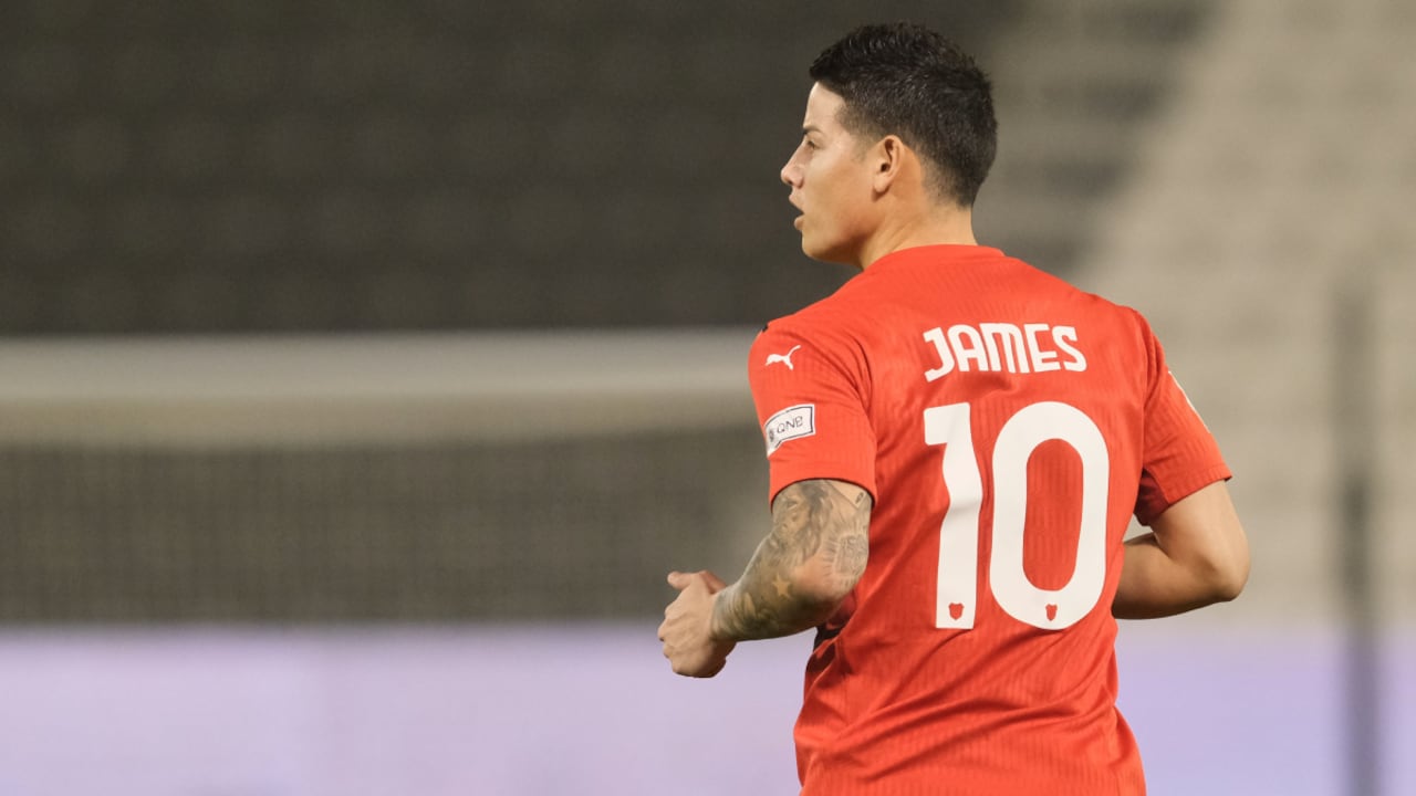 James Rodríguez, Al-Rayyan. Foto: Getty Images/Simon Holmes/NurPhoto