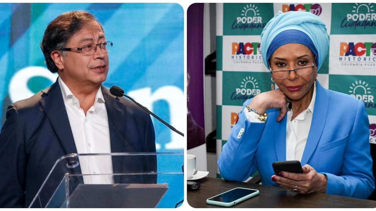 Gustavo Petro y Piedad Córdoba