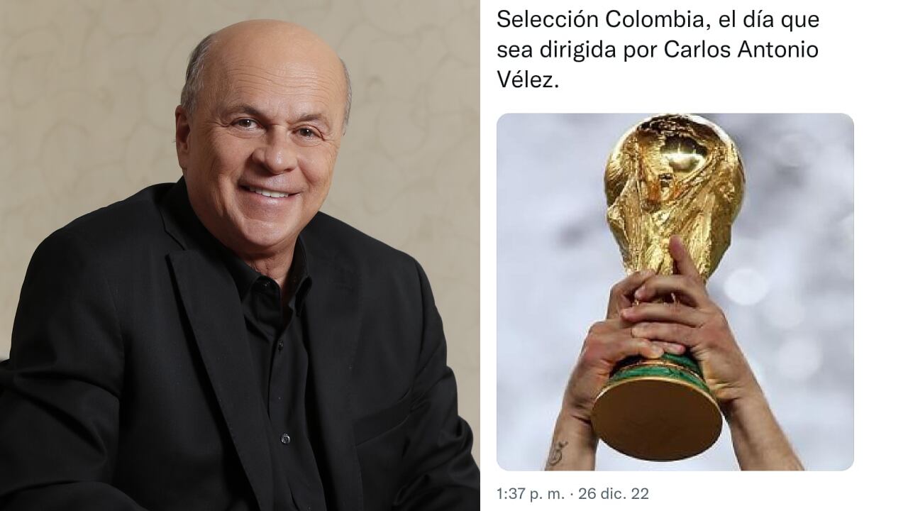 Vélez se refirió a la posibilidad de 'dirigir' a la Tricolor.