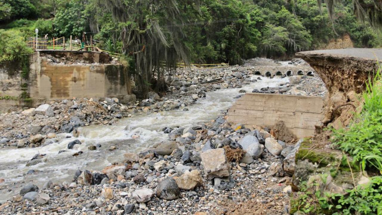 No cesan las lluvias en el departamento de Santander.