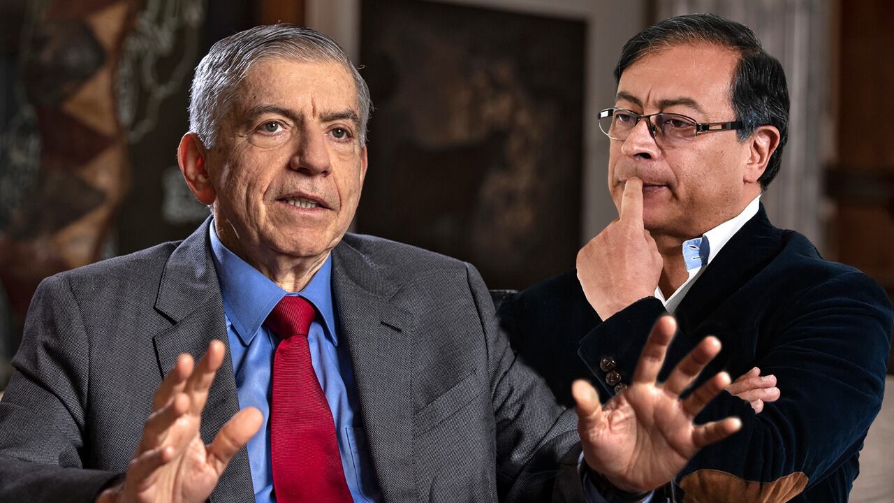 César Gaviria y Gustavo Petro
