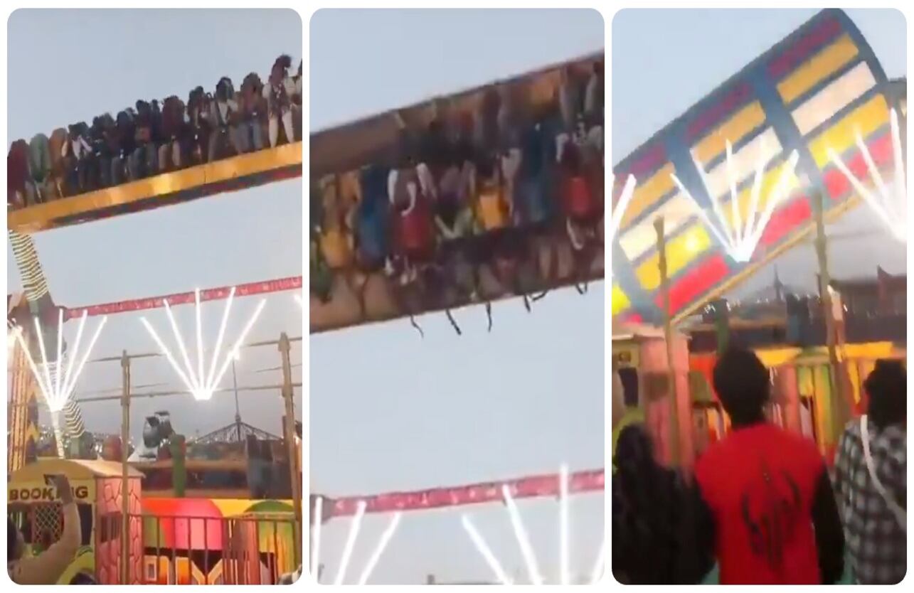 El sábado 7 de febrero se desató el pánico en la feria de Surajkund, en Faridabad,