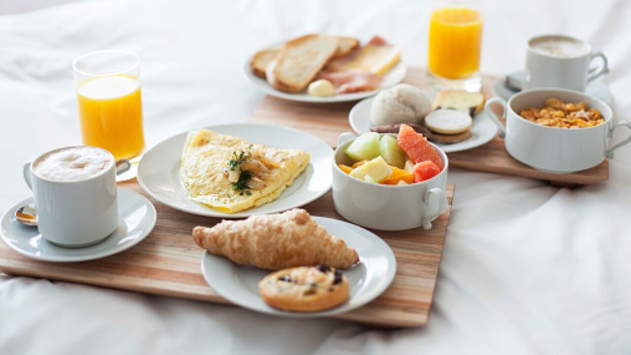 El desayuno es una comida importante en el día.