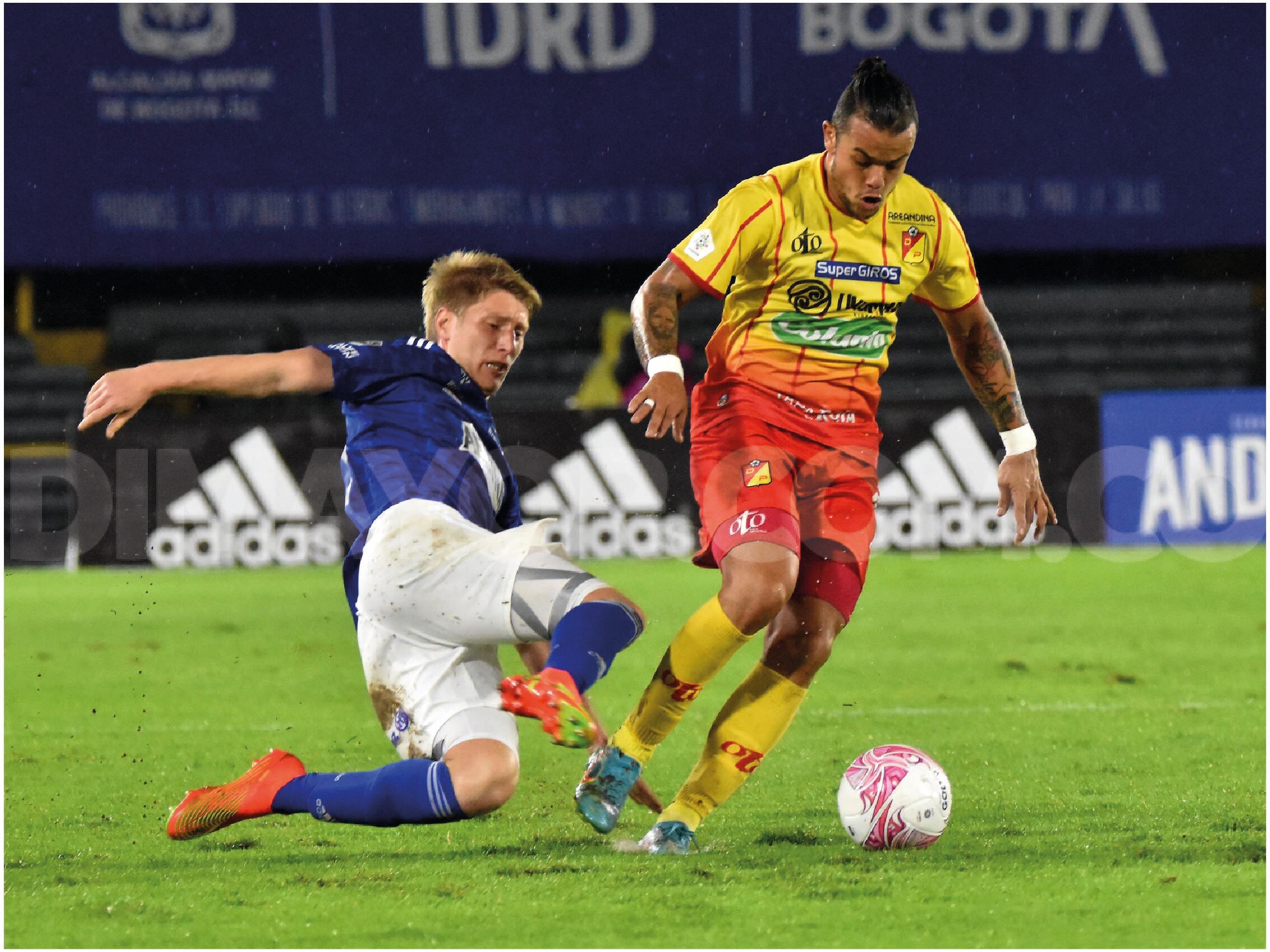 Castro fue el autor del gol para el Pereira