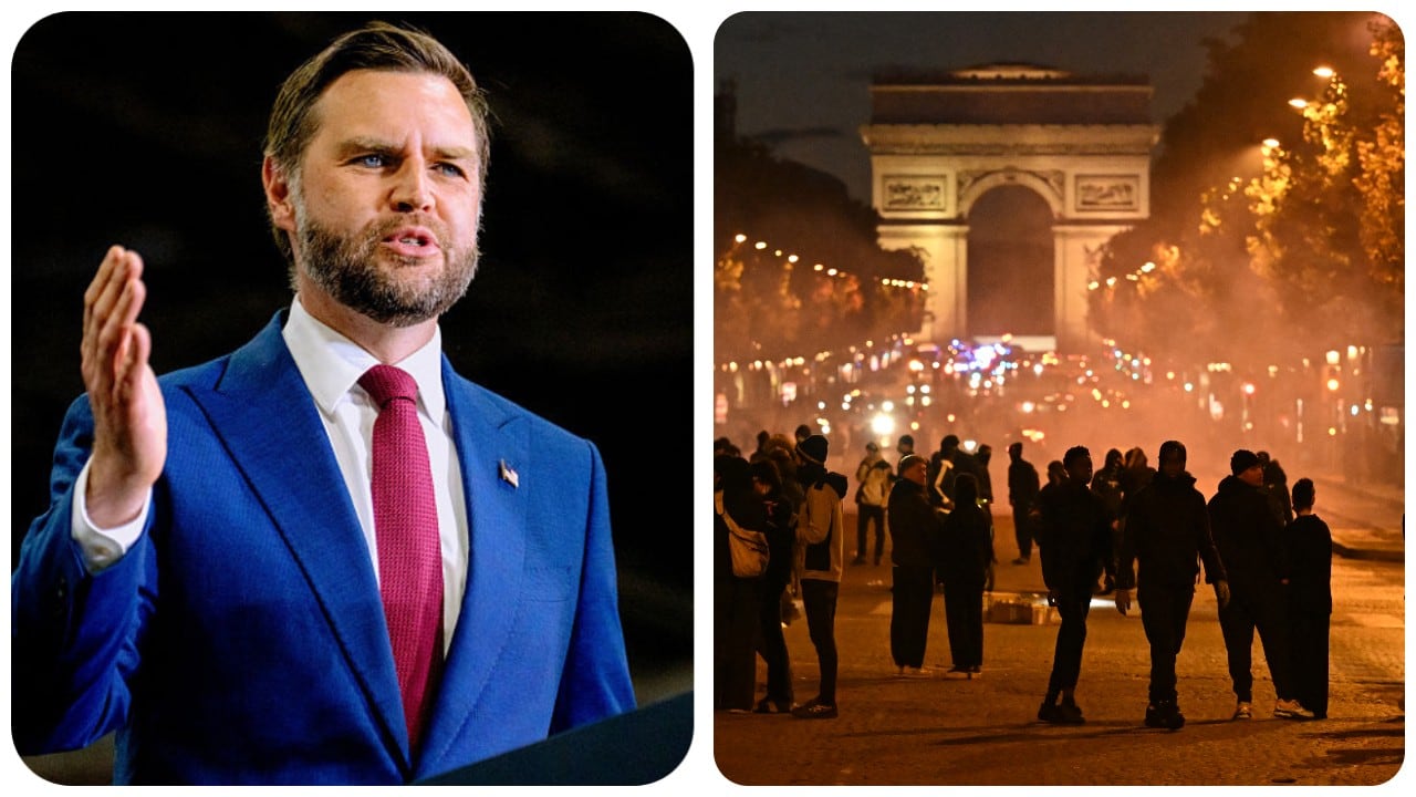 "Y espero que los estadounidenses estén prestando atención. Este es el futuro que los demócratas del Congreso", dice JD Vance sobre protestas en Francia