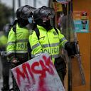 Paro Nacional toma de Bogotá calle 26 carrera 100 misak